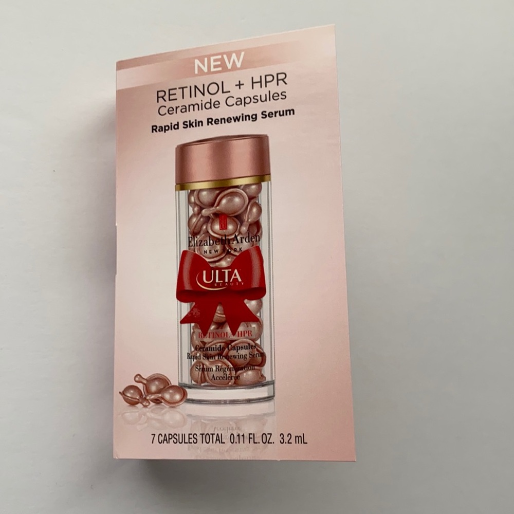 Elizabeth Arden retinol HPR ceramide capsules SAMPLE
